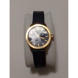 Tory Burch TBW2001 Gigi Blue and Gold watch